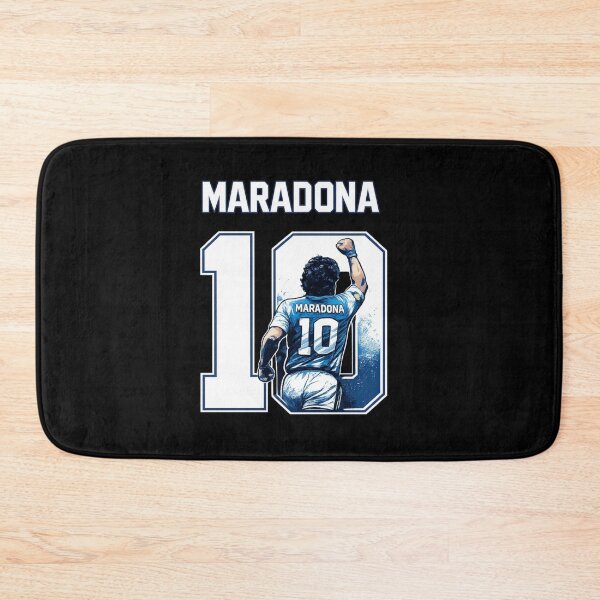 Item preview, Maradona Iconic Argentina Number 10 Football Art designed and sold by TheArtOfCar.