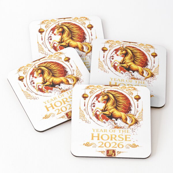 Item preview, Year of the Horse 2026 Chinese New Year Shirt – Gold Zodiac Horse Lunar New Year Gift designed and sold by smilup.