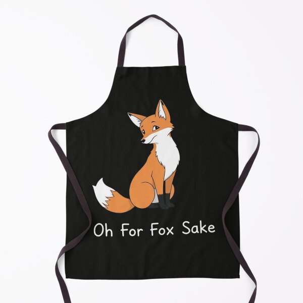 Item preview, Oh For Fox Sake – Funny Fox Pun Quote Design designed and sold by Sparkofart07.