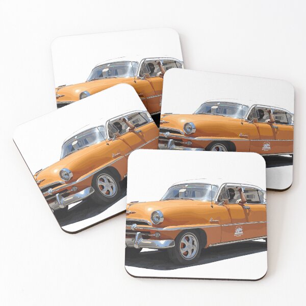 Item preview, Retro Orange Classic Sedan designed and sold by verelhaiden.