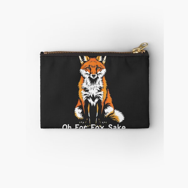 Item preview, Oh For Fox Sake – Funny Fox Pun Quote Design designed and sold by Sparkofart07.