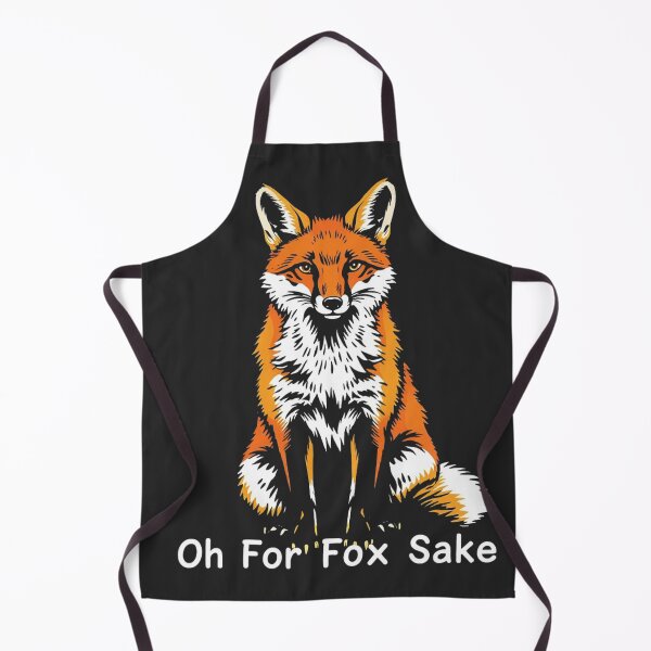 Item preview, Oh For Fox Sake – Funny Fox Pun Quote Design designed and sold by Sparkofart07.