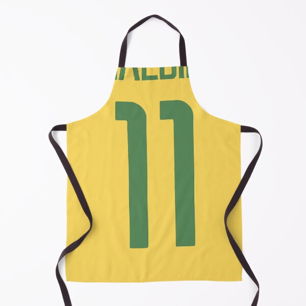 Item preview, Ronaldinho Classic Number 11 Retro Football Art designed and sold by TheArtOfCar.