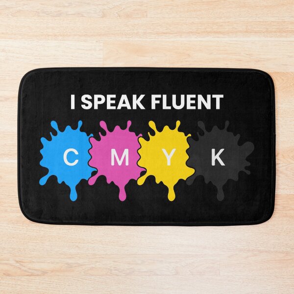 Item preview, I Speak Fluent CMYK – Funny Graphic Designer Color Print Design designed and sold by BayoStore.