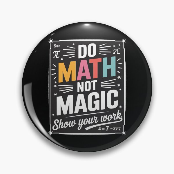 Item preview, Do Math Not Magic Math Teacher Back to School designed and sold by DigitaldeligArt.