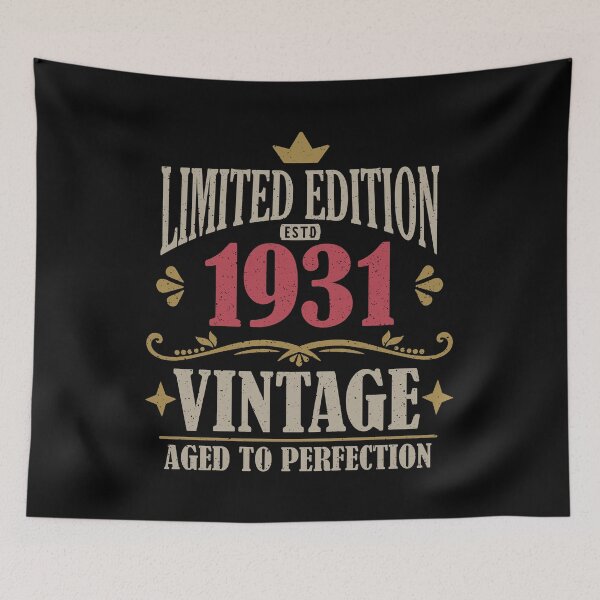 Item preview, 95th Birthday 95 Years Old Men Vintage 1931 designed and sold by eclecTEEq.