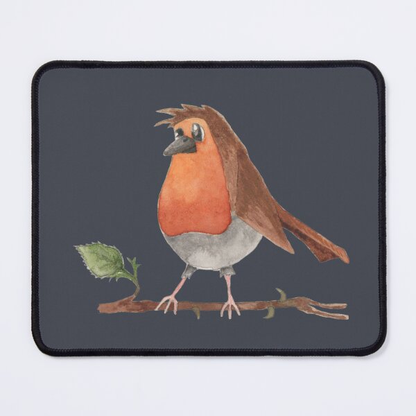Item preview, The Gardener’s Friend: Hand-Drawn Scriptorium Robin Watercolour designed and sold by Englandbear.