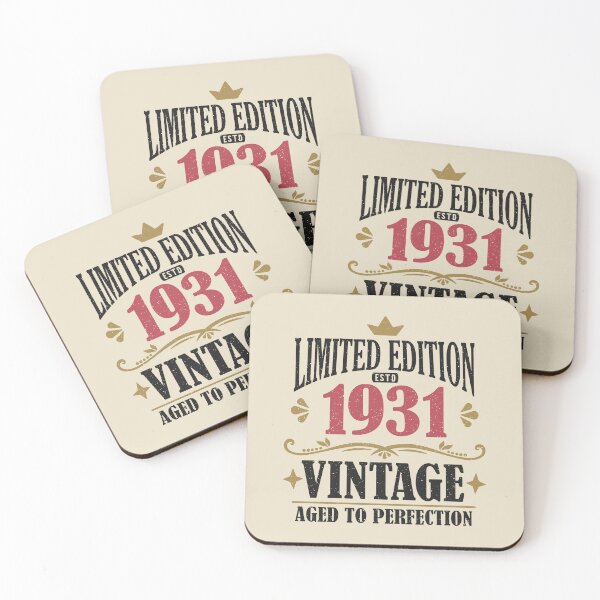 Item preview, 95th Birthday Vintage 1931 Limited Edition 95 Years Old designed and sold by eclecTEEq.