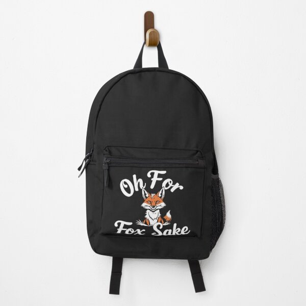 Item preview, Oh For Fox Sake – Funny Fox Pun Quote Design designed and sold by Sparkofart07.