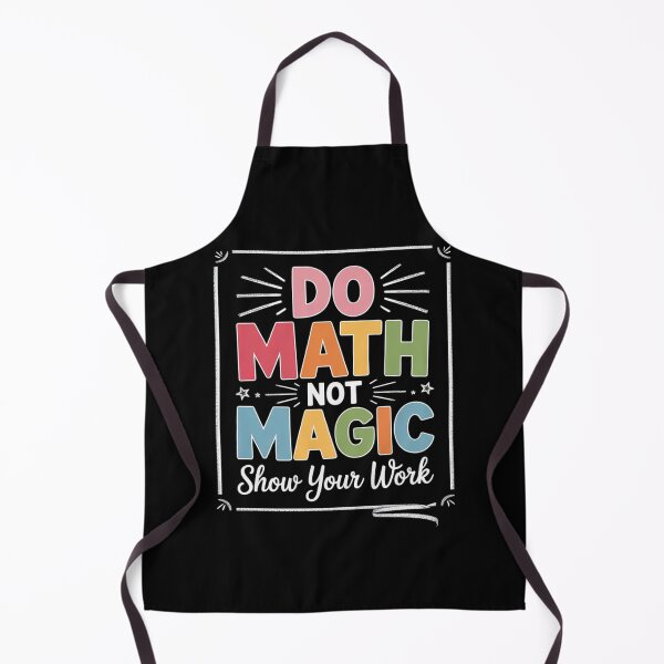Item preview, Do Math Not Magic Math Teacher Back to School2 designed and sold by DigitaldeligArt.