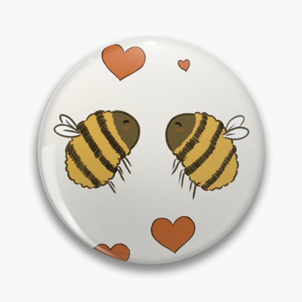 Aperçu de l'œuvre autocollants sur le thème des abeilles créée et vendue par arrowrowrowboat.