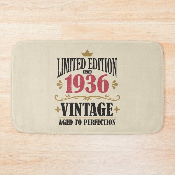 Item preview, 90th Birthday Vintage 1936 Limited Edition 90 Years Old designed and sold by eclecTEEq.