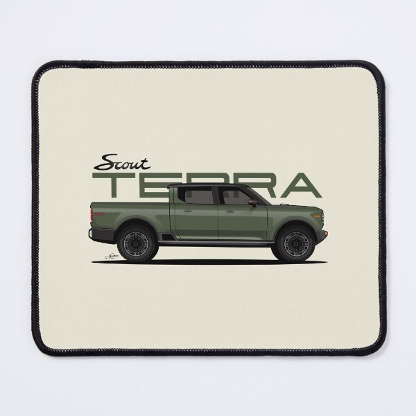 Item preview, Terra electric Pickup green Off Road 4x4 Overlander designed and sold by blackdogshop.