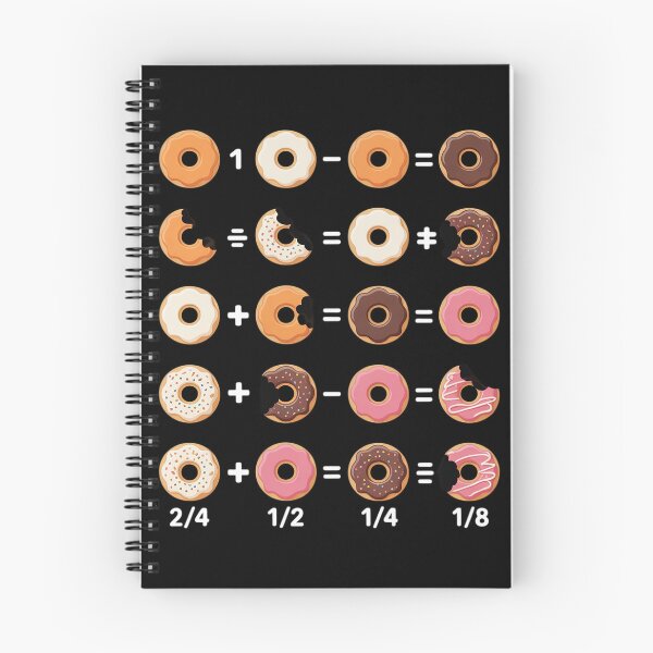 Item preview, Donut Fraction Math Teachers Back To School Educational designed and sold by DigitaldeligArt.