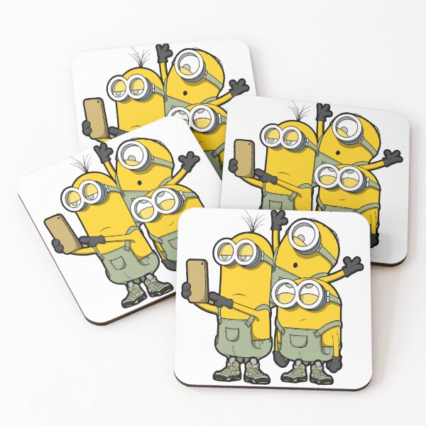 Item preview, minions selfie designed and sold by scarletpops.