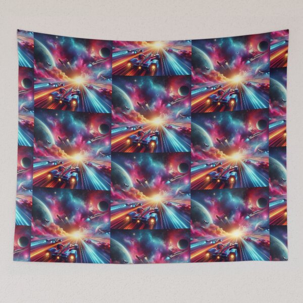 Item preview, Sports cars racing in space designed and sold by Dogandesighn.