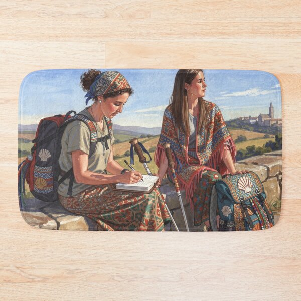 Item preview, Pilgrims on the Way of St. James designed and sold by jefboutique6150.