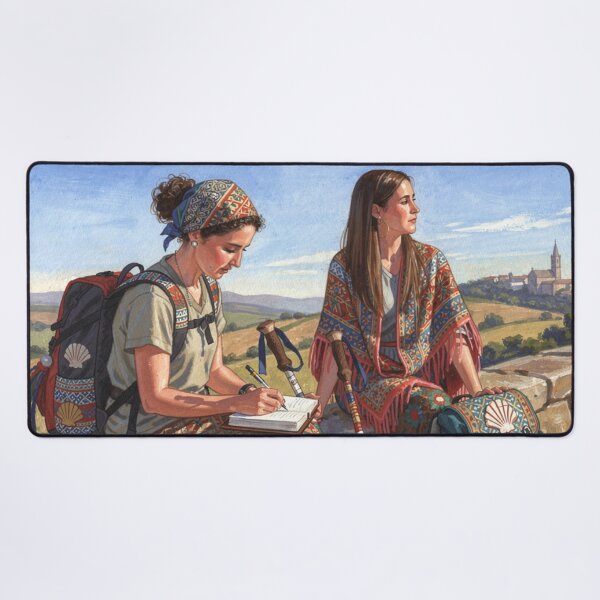 Item preview, Pilgrims on the Way of St. James designed and sold by jefboutique6150.