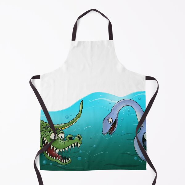 Item preview, PREHISTORIC SEAFLOOR - CROCODILE AND PLEISOSAUR designed and sold by theRafus.