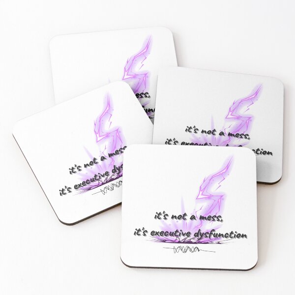 Item preview, Executive Dysfunction Quote | Funny ADHD Autism Gift designed and sold by YvkafromPoland.