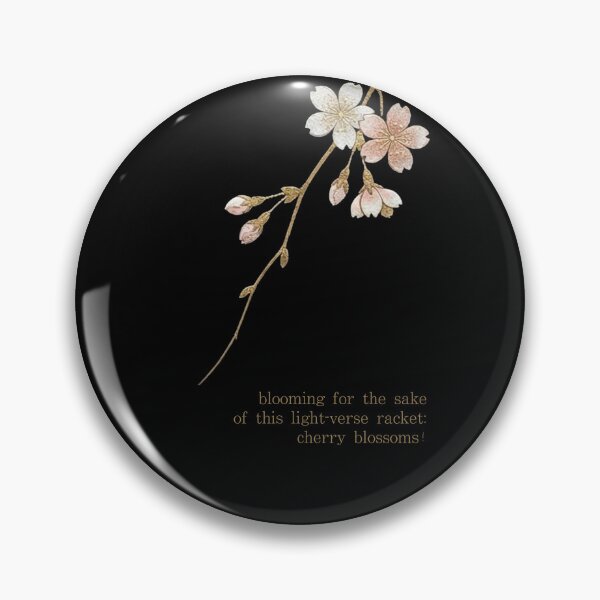 Item preview, The Poet’s Joke: Golden Sakura & Issa’s "Light-Verse Racket" designed and sold by FreiherrPK.