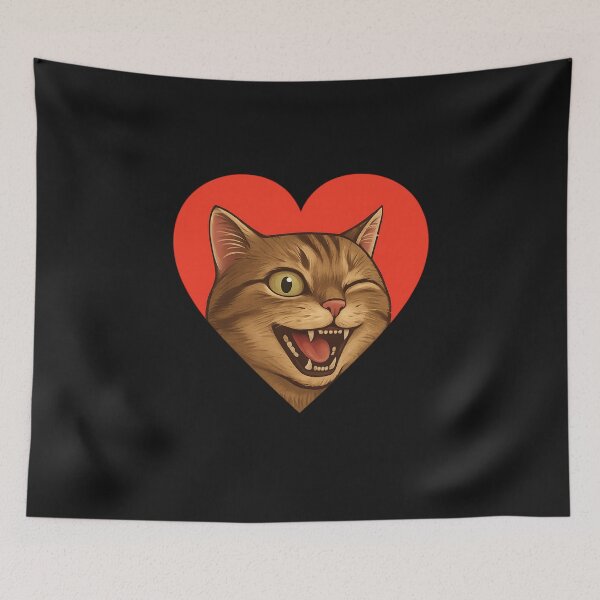 Item preview, Winking Whiskers designed and sold by Cats and Other Things.