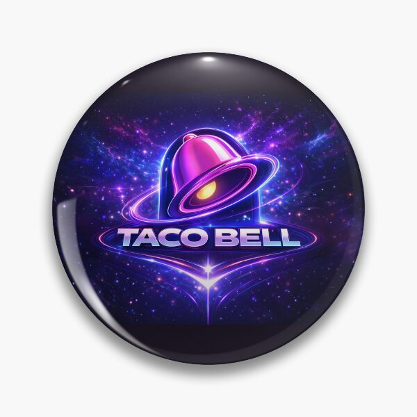 Item preview, Taco Bell Logo – Neon Cosmic Style designed and sold by Little-ay.