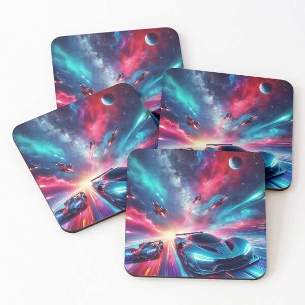 Item preview, Cosmic Race – Futuristic Neon Speed Scene designed and sold by Dogandesighn.