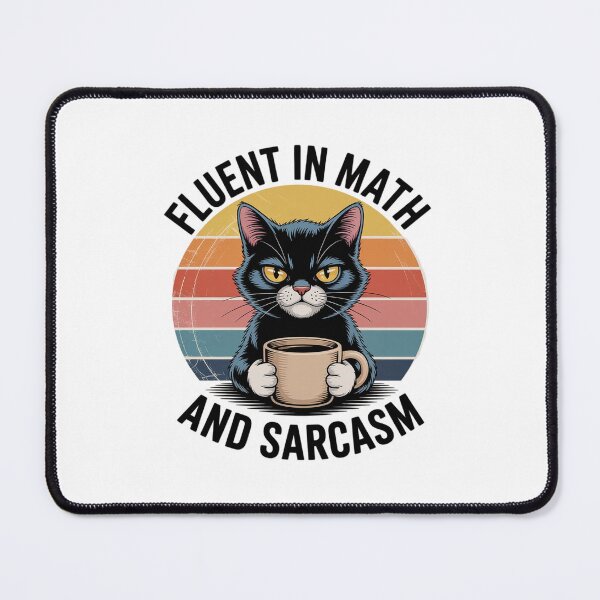 Item preview, Fluent In Math And Sarcasm Math Teacher Appreciation 3 designed and sold by DigitaldeligArt.