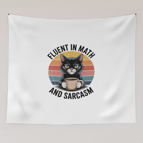 Item preview, Fluent In Math And Sarcasm Math Teacher Appreciation 3 designed and sold by DigitaldeligArt.