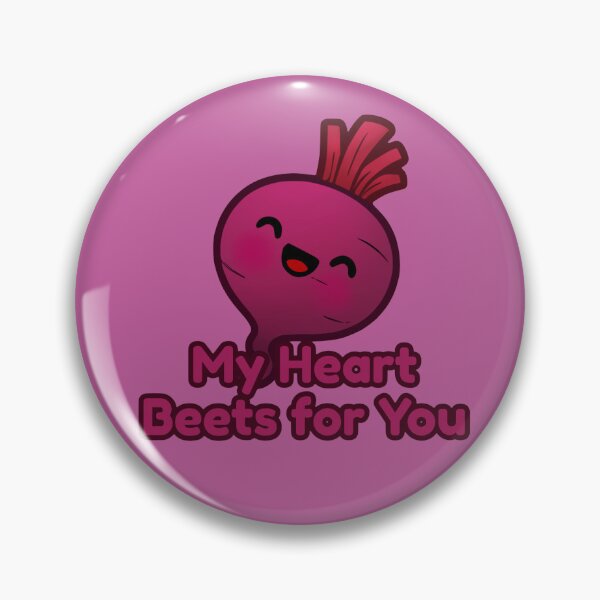 Item preview, My Heart Beets For You - Love Pun designed and sold by AlexAnewArt.