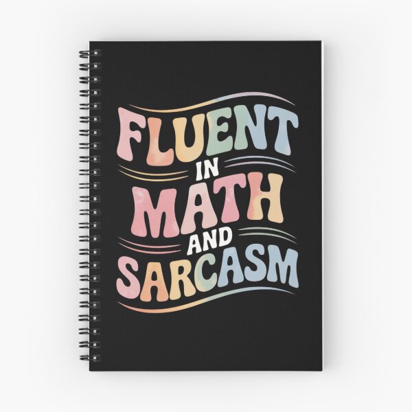 Item preview, Fluent In Math And Sarcasm Math Teacher Appreciation 6 designed and sold by DigitaldeligArt.