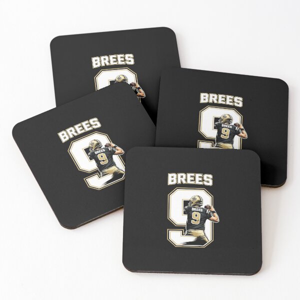 Item preview, Drew Brees Classic New Orleans Number 9 Football Art designed and sold by TheArtOfCar.