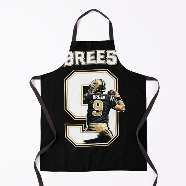 Item preview, Drew Brees Classic New Orleans Number 9 Football Art designed and sold by TheArtOfCar.