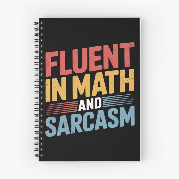 Item preview, Fluent in Math and Sarcasm Math Teacher Appreciation  designed and sold by DigitaldeligArt.