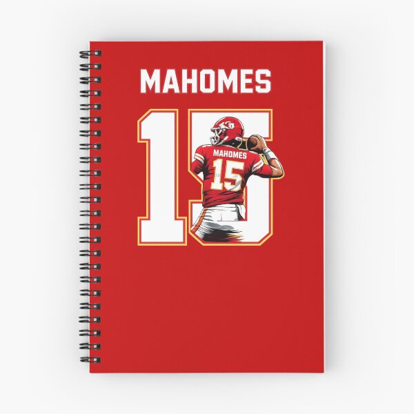 Item preview, Patrick Mahomes Bold Kansas City Number 15 Football Art designed and sold by TheArtOfCar.