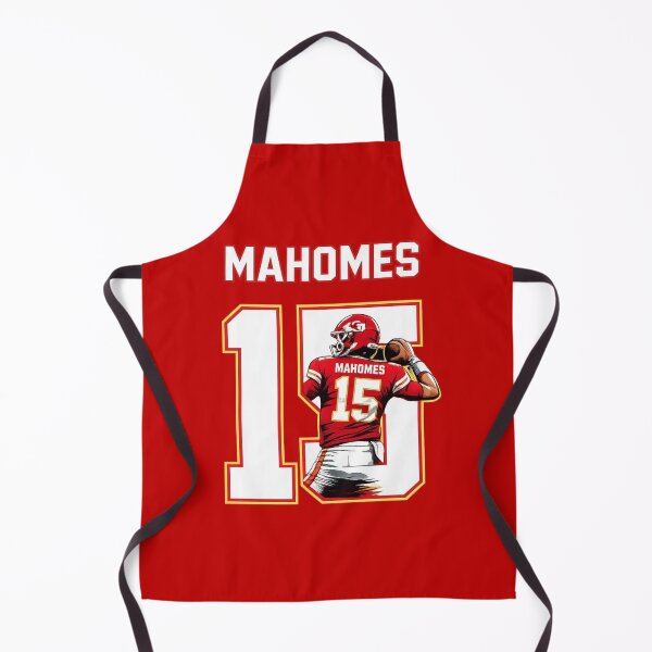 Item preview, Patrick Mahomes Bold Kansas City Number 15 Football Art designed and sold by TheArtOfCar.