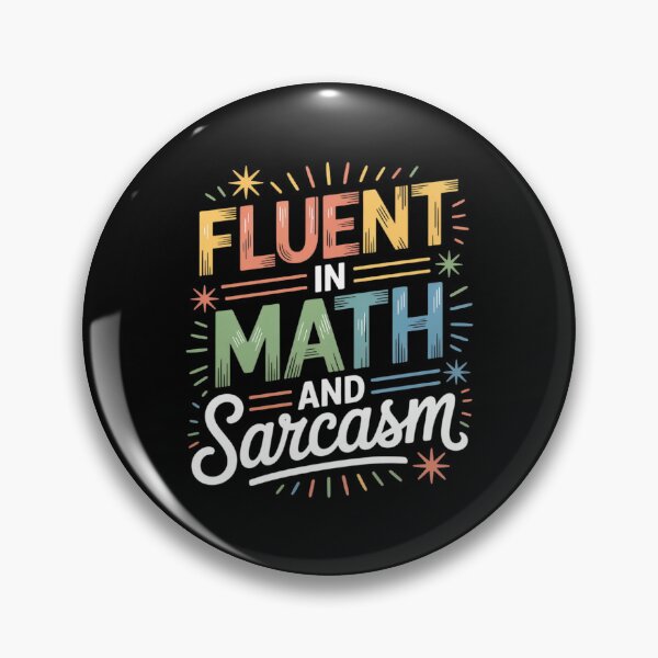Item preview, Fluent In Math And Sarcasm Math Teacher Appreciation designed and sold by DigitaldeligArt.