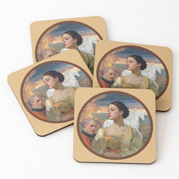 Item preview, A beautiful woman in a painterly style designed and sold by ARTpatrycha.