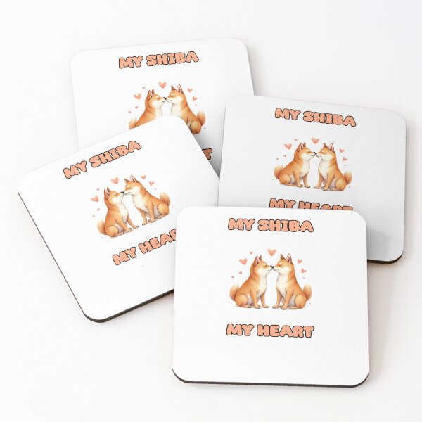 Item preview, MY SHIBA | MY HEART designed and sold by NatureUnleashed.