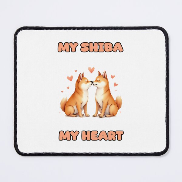 Item preview, MY SHIBA | MY HEART designed and sold by NatureUnleashed.