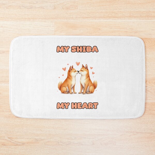 Item preview, MY SHIBA | MY HEART designed and sold by NatureUnleashed.