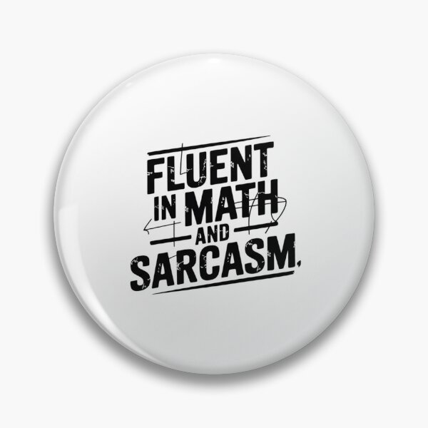 Item preview, Fluent In Math And Sarcasm Math Teacher Appreciation4 designed and sold by DigitaldeligArt.