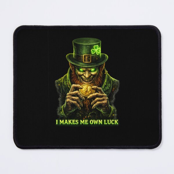 Item preview, Sinister Leprechaun – I Makes Me Own Luck designed and sold by MACodDesigns.