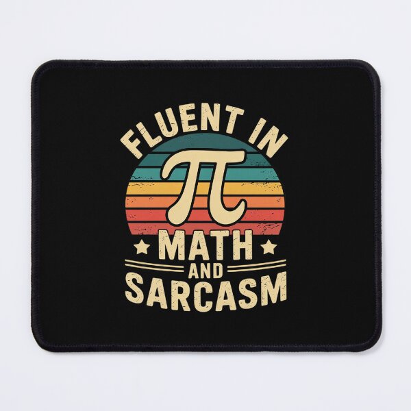 Item preview, Fluent In Math And Sarcasm Math Teacher Appreciation5 designed and sold by DigitaldeligArt.