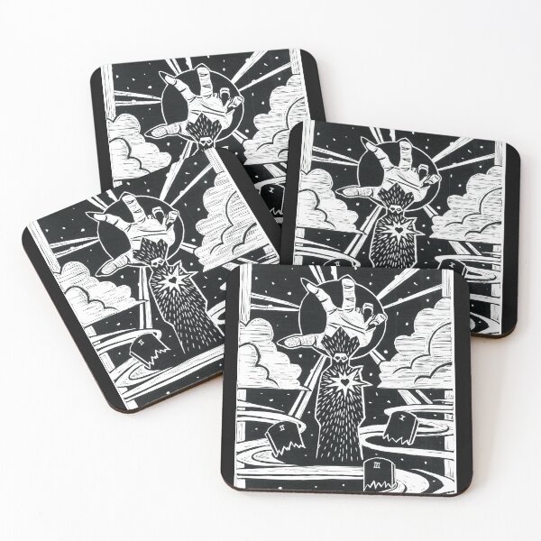 Item preview, Lino cut print Papa Perpetua designed and sold by Lucqart.