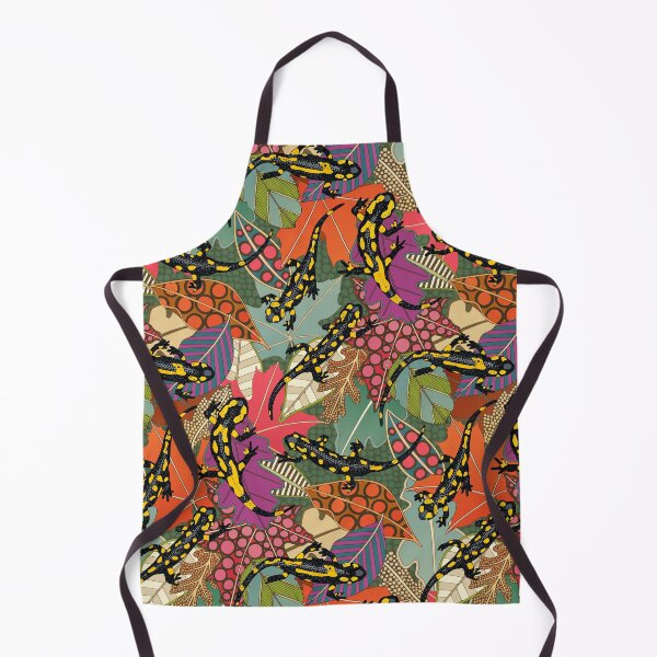 Item preview, maximalist salamander forest designed and sold by scrummy.