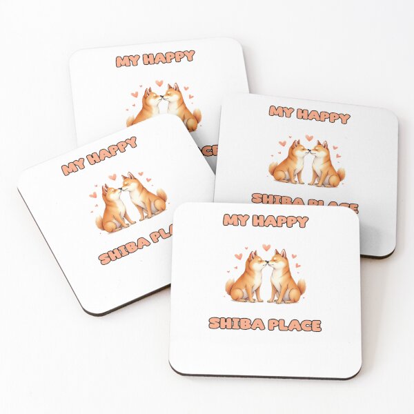 Item preview, MY HAPPY | SHIBA PLACE designed and sold by NatureUnleashed.