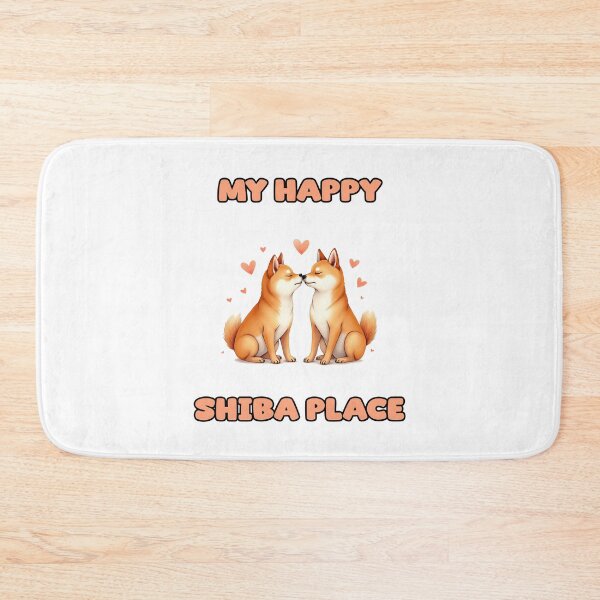 Item preview, MY HAPPY | SHIBA PLACE designed and sold by NatureUnleashed.
