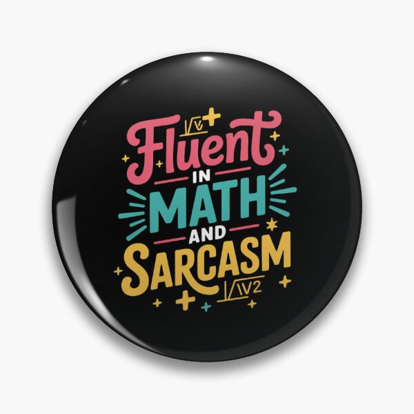 Item preview, Fluent in Math and Sarcasm Math Teacher Appreciation11 designed and sold by DigitaldeligArt.